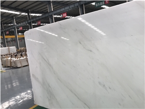 Angel White Marble Bianco Carrara Polished Slabs Floor Wall Tiles