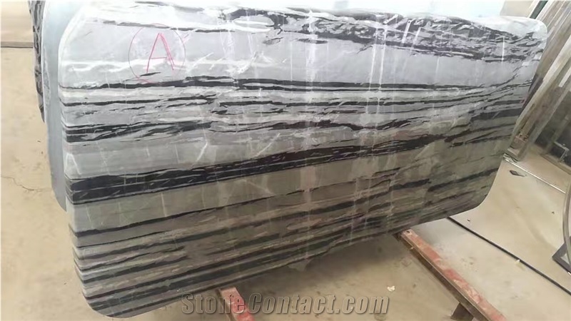 Black and Grey Nero Twilight Marble Table Sets,Fortune Ball