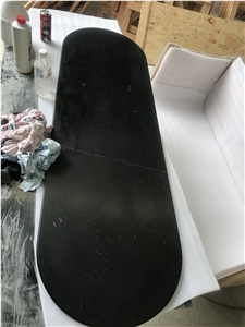 Black Nero Marquina Marble Bar Kitchen Counter Tops
