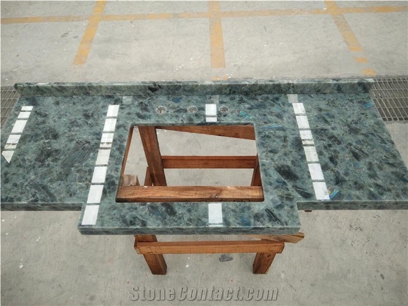 Blue Lemure,Madagascar Blue Lemurian Blue Labradorite Blue, Emerald Blue Granite Bath Tops
