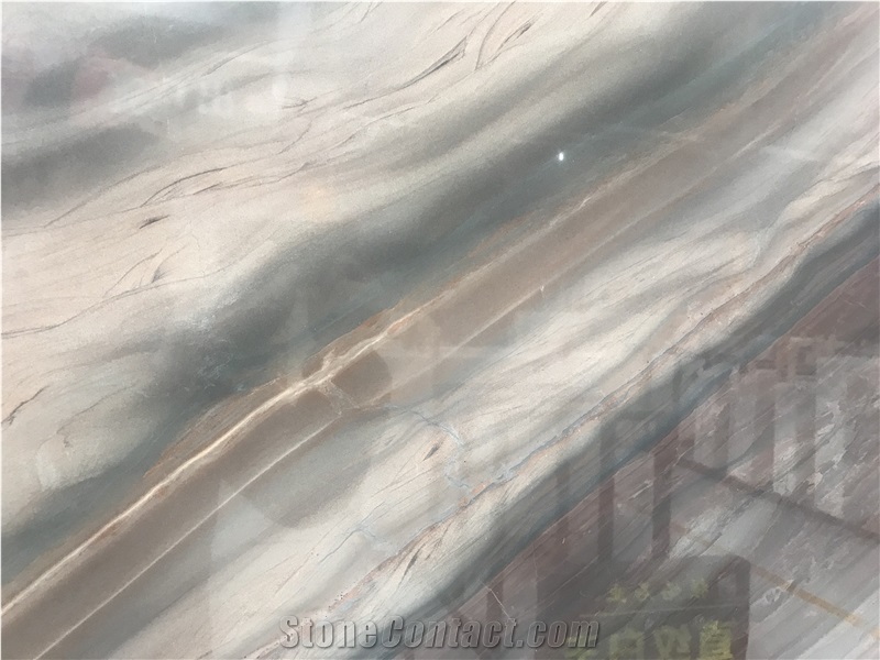 Elegant Sand Dunes Brown Quartzite Slabs,Wall Background Tiles,