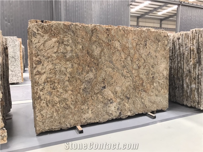 Golden Amarelo Cream Persa Beach Granite Slabs,Wall Floor Tiles,Stair
