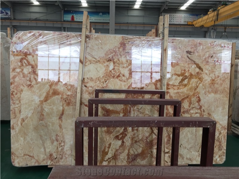 Golden Phoenix Goose Spider Marble Slabs,Polished Wall Floor Tiles