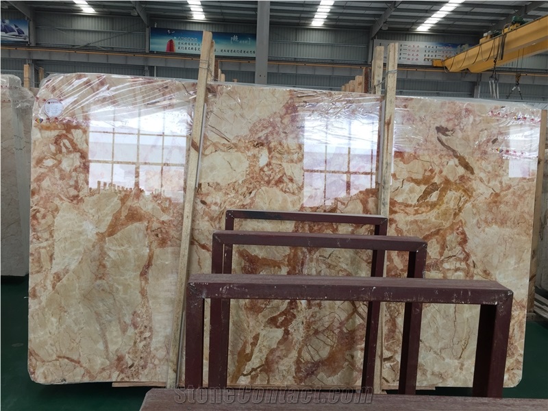 Golden Phoenix Goose Spider Marble Slabs,Polished Wall Floor Tiles