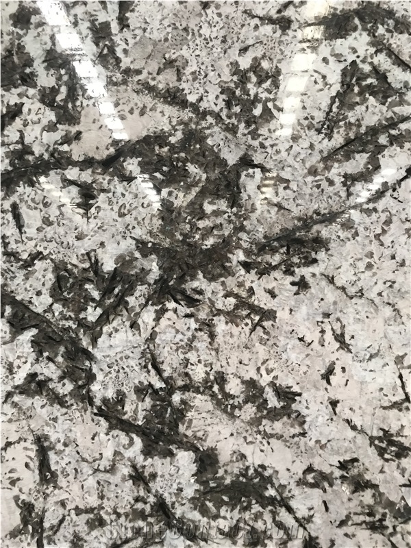 Golden Snow Mountain Silver Fox Granite Slabs Flooring Walling Tiles