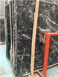 Greece Caster Ash Grey Marble Slabs,Polished Wall Floor Tiles