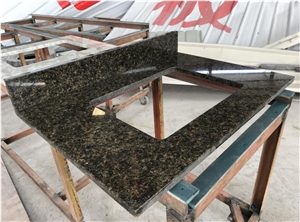 Hot Sale Verde Bahia Gloria Green Granite Ubatuna Kitchen Countertops