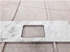 New River White Granite River Vally Kitchen Countertops Bar Tops