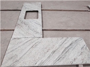 New River White Granite River Vally Kitchen Countertops Bar Tops