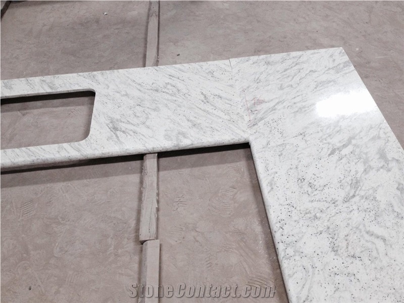 New River White Granite River Vally Kitchen Countertops Bar Tops