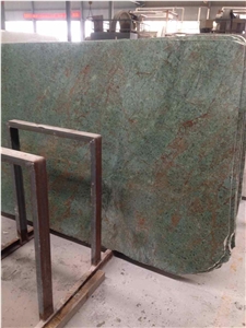 Peacock Atlantic Green Granite Slabs,Tiles