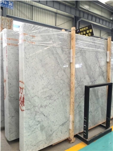 Polished Bianco Carrara White Marble Slabs&Tiles,Floor&Wall Tiles