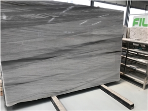 Saint Anne Grey Wood Vein Quartzite Slabs,Hotel Floor Wall Tiles,Table