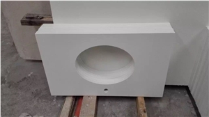 Thassos Crystal Absolute White Quartz Kitchen Countertops
