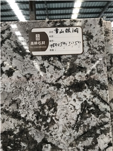Yellow Snow Mountain Silver Fox Snow Granite Slabs&Tiles, Background