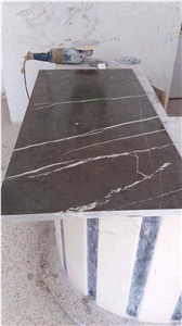 Foussana Brown Marble Block, Tunisia Brown Marble