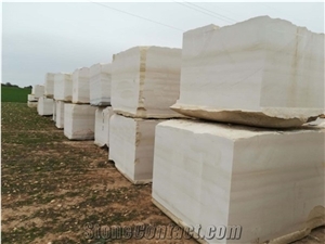 Thala Beige Marble Block, Tunisia Beige Marble