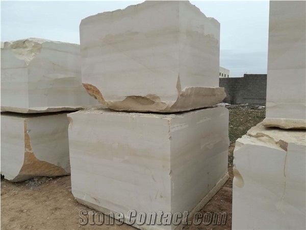 Thala Beige Marble Block, Tunisia Beige Marble