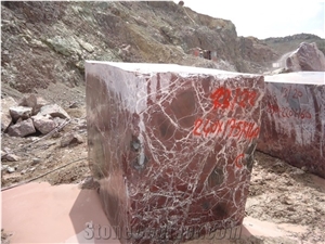 Marbleempire Rosso Levanto Marble Block
