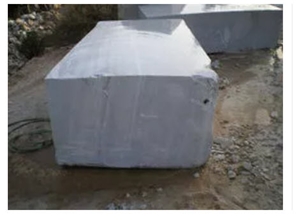 Silver Cloud Marble Blocks