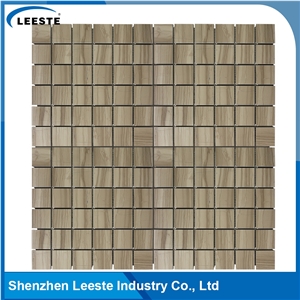 Athens Grey Marble Honed 2" Square Mosaic Tiles