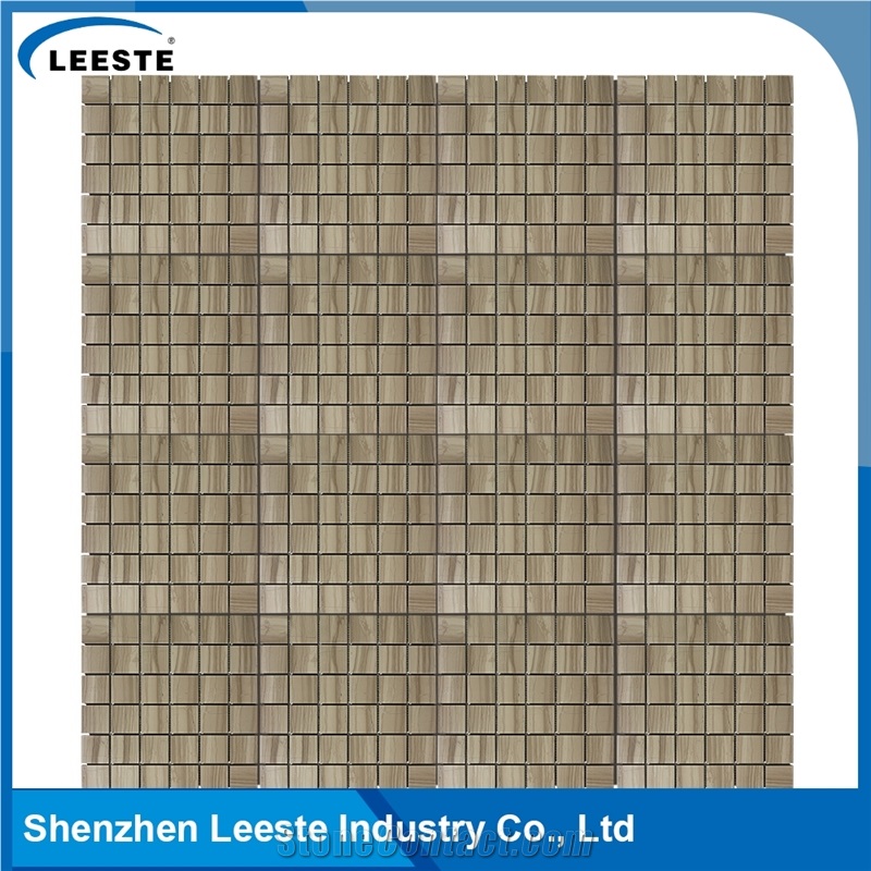 Athens Grey Marble Honed 2" Square Mosaic Tiles