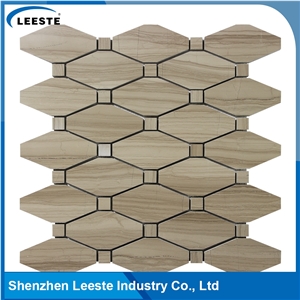 Athens Grey Marble Honed Octave Mosaic Tiles Athens Grey Marble Honed Octave Mosaic Tiles
