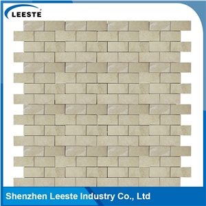 Bottiicno Marble Polished Brick 3"X6"Mm Marble Mosaic Tiles