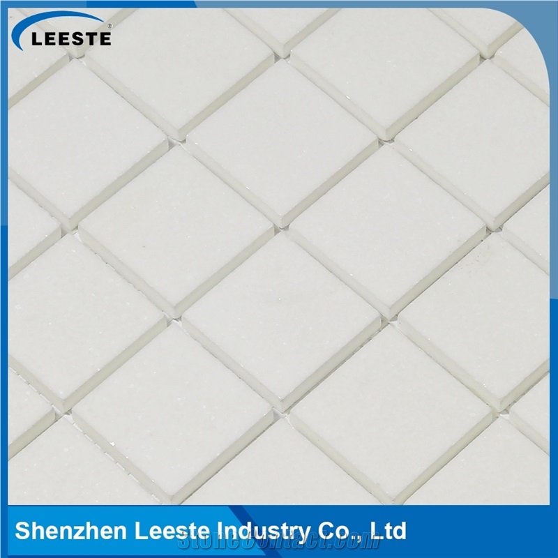 China Good Quality Square 2x2 White Thassos Marble Tile