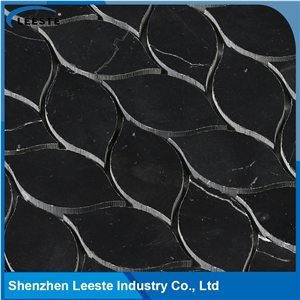 China Price Interior Wall Panel Decoration Leaf Pattern Mosaic Tile