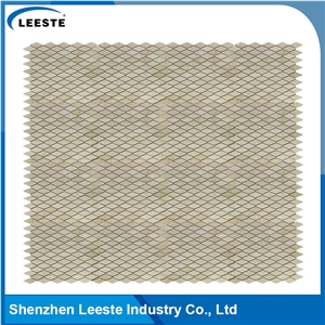 Crema Marfil Marble Polished Diamond Marble Mosaic Tiles