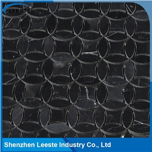 Gorgeous Wall Decoration Sun Flower Pattern Mosaic Tile
