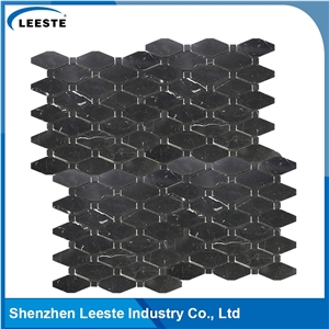 Honed Arabesque Long Octagon Pattern Mosaic Tile