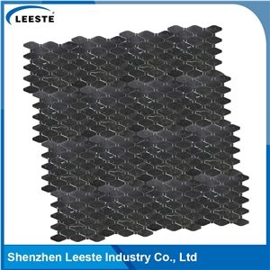 Honed Arabesque Long Octagon Pattern Mosaic Tile