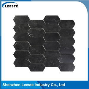 Long Hexagon Pattern Mosaic Tile for Decorative