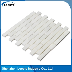 Marble 1"X2" Brick Royal White Mosaic Tile for Wall or Floor