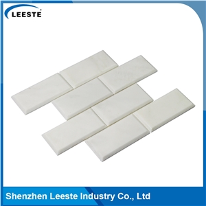 Modern Style Brick Royal White Marble Mosaic for Wall