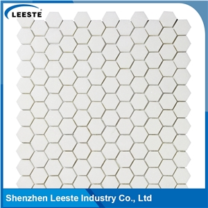 New Arrival Hexagon 1"X1" Thassos Marble Tile New Arrival Hexagon 1"X1" Thassos Marble Tile