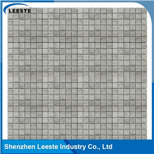 Polished Blue Wood Marble Mosaic Square Design,Own Factory Hot Mosaic