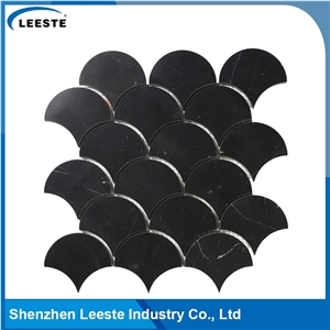 Wholesale Fan Shaped Arabesque Mosaic Tile for Wall or Floor