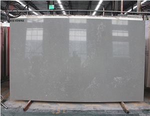 Artificial Marble Rose Marble Carrara Quartz Stone