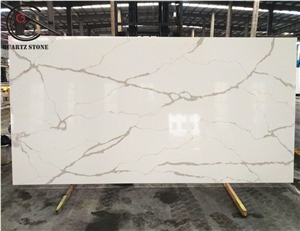 Calacatta Quartz Countertops White Artificial Quartz Stone
