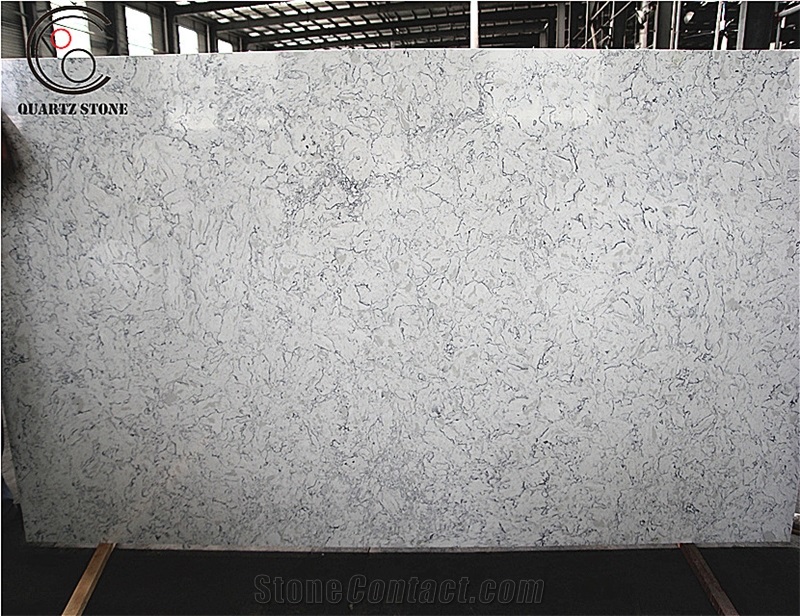 Chinese Big Slab Artificial Carrara Quartz Slab Price