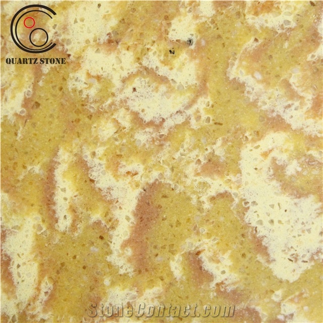 Linyi Artificial Quartz Stone Carrara Marble Looks