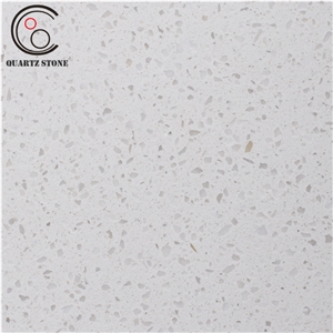Pure White Quartz Stone Slab
