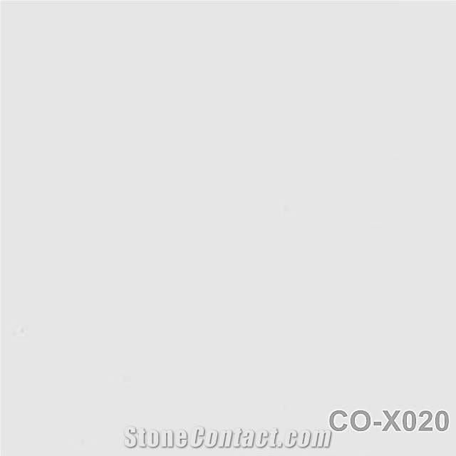 Pure White Quartz Stone Slab
