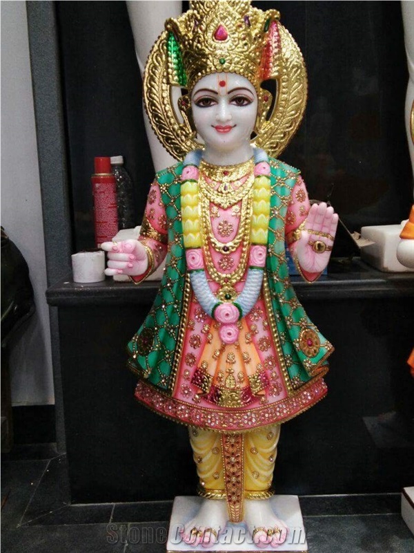 Makrana White Marble Statues
