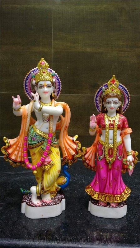 Makrana White Marble Statues