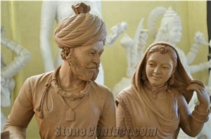 Makrana White Marble Statues