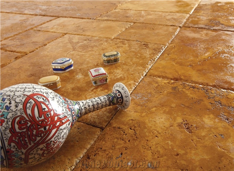 Beta Gold Travertine